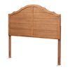 Baxton Studio Clive Vintage Traditional Farmhouse Ash Walnut Finished Wood King Size Headboard 181-11134-Zoro